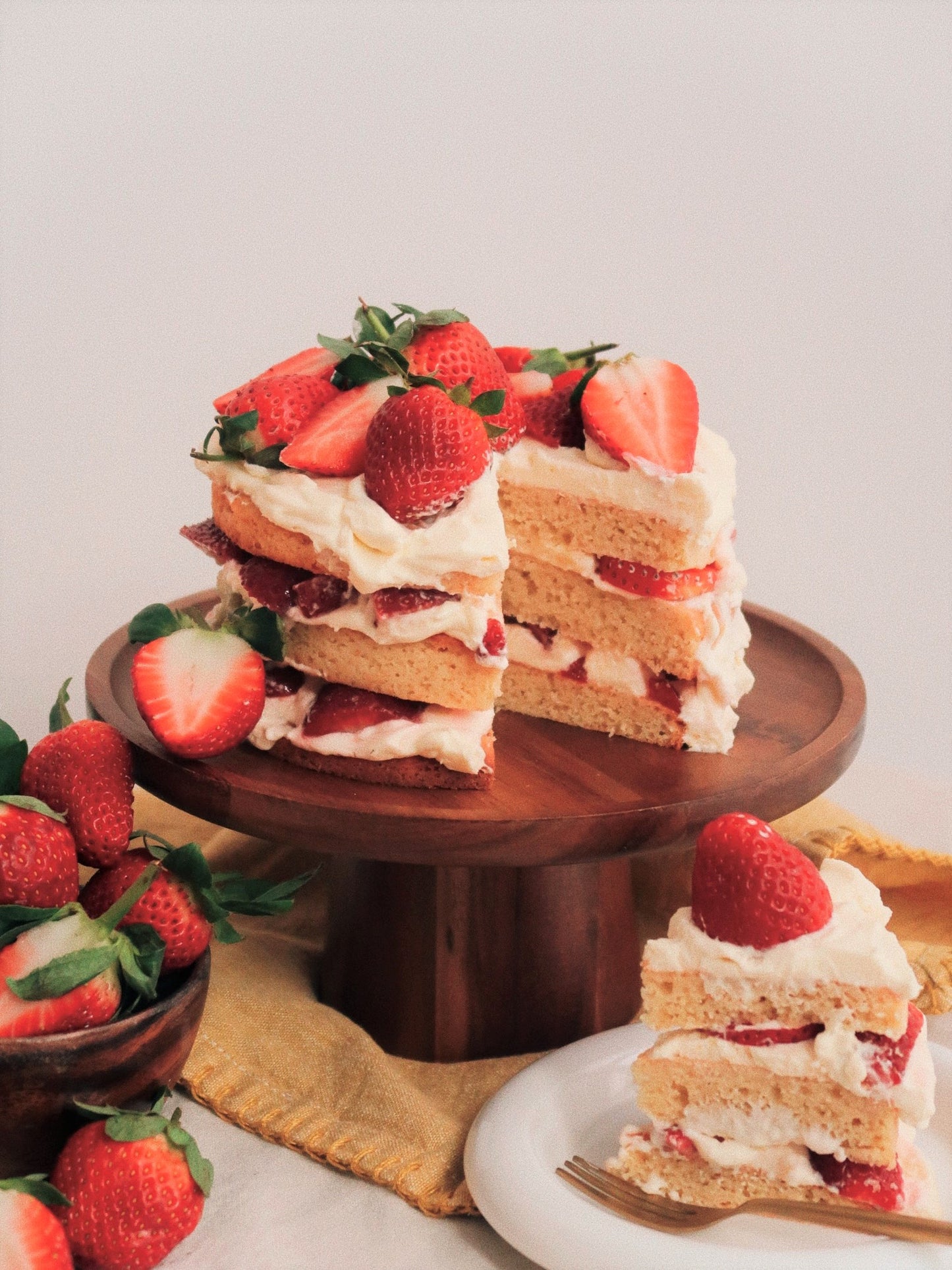 Keto Strawberry Shortcake